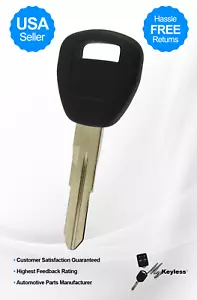 New Replacement Acura Honda Transponder Chip Ignition Key Uncut Blade HD106-PT - Bild 1 von 1