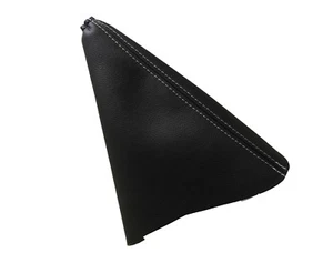 OPEL ASTRA J (2009-2015) Soufflet Levier De Frein 100% Cuir - Couture Gris - Picture 1 of 1