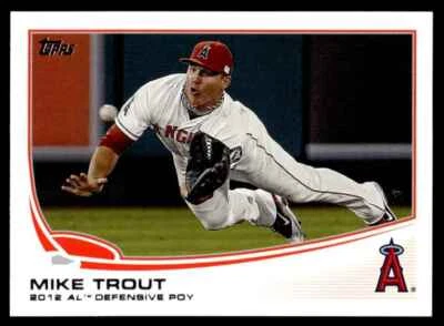 2013 TOPPS MINI EXCLUSIVE MIKE TROUT #536 R27 - Image 1 of 2