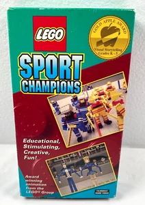 VHS Lego Sport Champions Educational Video Grades K-5 VERY RARE VG+ OOP HTF - Picture 1 of 6