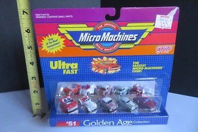 1989 VINTAGE MICRO MACHINES® #51 Golden Age Collection Galoob® Ultra Fast - Image 1 of 4
