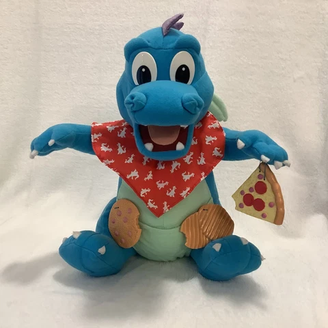 Playskool Dragon Tales HUNGRY HICCUPING ORD 12" Plush - Vintage 1999 Cover
