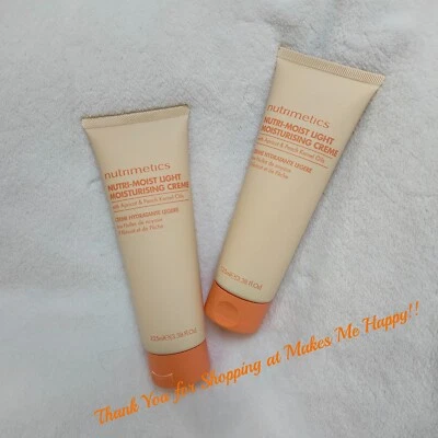 2x 125ml  Light Face Moisturiser Cream 🌟Nutri-Moist Light Crème🌟 Nutrimetics - image 1 of 3