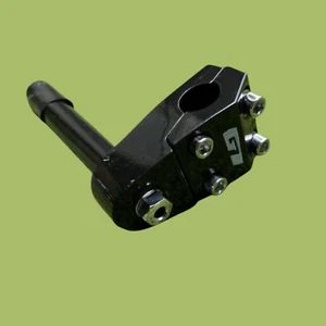 BMX GT NOS 21.1 VINTAGE FORGED MALLET STEM ALLOY BLACK NOS OLD SCHOOL - Picture 1 of 6