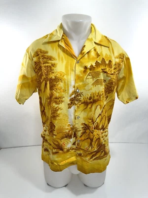 WALTAH CLARKE's - Camisa M Hawaiana Aloha Para Hombre De Colección - Defecto Foto 1 de 4