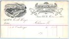Ephemera BILLHEAD RECEIPT Howard Stove Company Beaver Falls PA 11/27 1896
