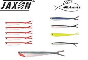 Drop Shot Jaxon Extreme esche morbide 5 pz esche artificiali 10 cm persico predatore - Foto 1 di 7