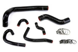 Radiador de silicona negro HPS + kit de manguera de calefacción para refrigerante Mazda 93-95 RX7 FD3S - Imagen 1 de 4