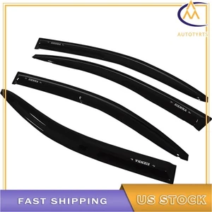 Deflector protector de lluvia para ventilación solar para Toyota Sienna 2011-2018 2019 4 piezas - Imagen 1 de 11