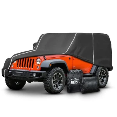 For Jeep Wrangler 1955-2024 Waterproof Car Cover All Weather 6 Layers with Bag - Изображение 1 из 4