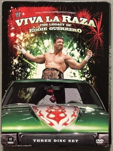 WWE Viva La Raza The Legacy Of Eddie Guerrero (DVD, 2008, 3-Disc Set) - Picture 1 of 4