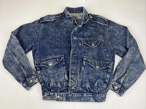 Chaqueta de Camionero De Colección Levi’s Lavado Ácido Denim Para Mujer L Hecha en EE. UU. Años 80 90 - Imagen 1 de 6