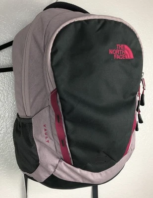 THE NORTH FACE Women's Vault Laptop Backpack Purple Gray School Work Camping - Image 1 of 4