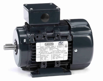 Leeson R307 - IEC AC Motor 1/2HP 1695 RPM 3PH 230/460V 71 (B3) - 071T17FH5327 - Image 1 of 4