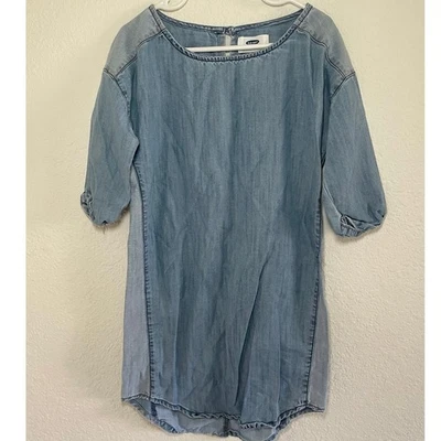 Old Navy Chamberay 3/4 Sleeve Dress girls size small 6/7 - Image 1 of 3
