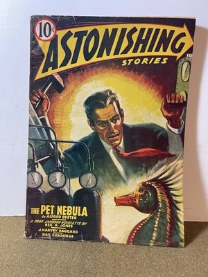 Astonishing Stories 2/1941-Prof. Jameson story by Neil R. Jones-Classic pulp ... - Image 1 of 4