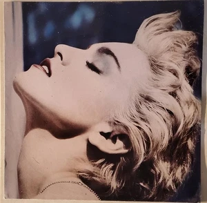 Madonna True Blue LP 1986 VG+ (Tested) Lyric Inner Sleeve Open Your Heart etc - Picture 1 of 1
