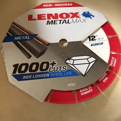 Lenox Metal Max 12”x.13x1” 1000+cuts - Image 1 of 2