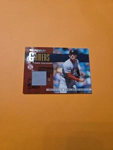 2003 Donruss Gamers Nomar Garciaparra Game Used Jersey #G-1 /500 - Picture 1 of 6