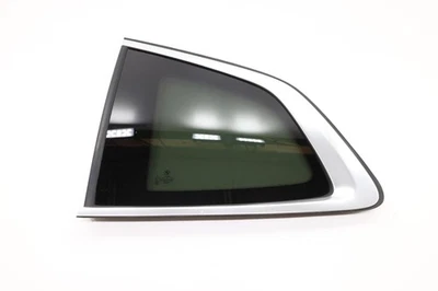 BMW X3 G01 2018-2024 trasero izquierdo lado del conductor cuarto ventana cristal OEM Foto 1 de 4