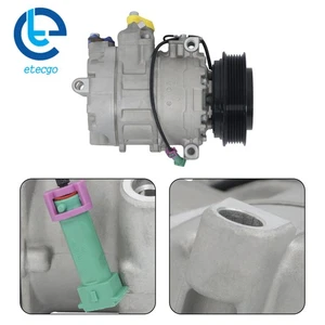 for Audi A4 A6 A8 Quattro Porsche Volkswagen A/C AC Compressor w/Clutch 7SB16C - Picture 1 of 14