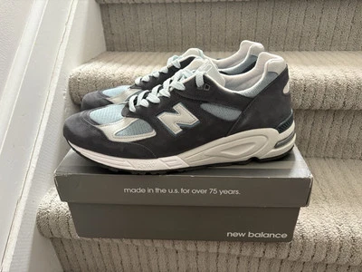 New Balance x KITH 990V2 Steel Blue - Size 13 US Men’s (M990KT2) Made In USA - Image 1 of 4