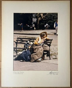 New York City Central Park Gypsy Woman Obdachlose 1985 - Bild 1 von 5