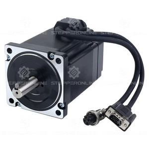 Motor paso a paso de circuito cerrado STEPPERONLINE Nema 34 6,5 Nm 6A Φ14 mm codificador 1000 PPR - Imagen 1 de 8