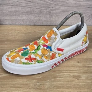 Vans x Haribo Gomoso Unisex Talla UK 8 Clásico Zapatos Sin Cordones Blanco Dulces  - Imagen 1 de 16