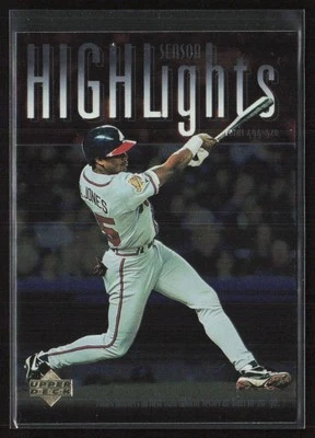 1997 Upper Deck Andruw Jones #324 Atlanta Braves - Image 1 of 2