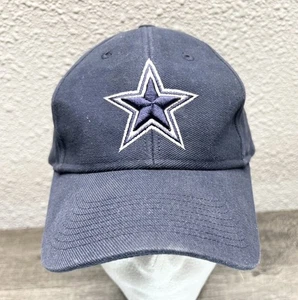 Vintage Dallas Cowboys Hat Cap Strap Back Blue Embroidered Star Logo NFL Reebok - Picture 1 of 7