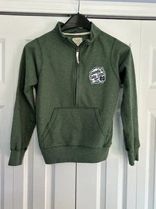 Damen Notre Dame Fighting Irish Pullover grün 1/2 Zip Gr. Medium - Bild 1 von 7