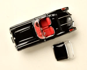 Franklin Mint 1958 schwarz und silber Chevrolet Corvette Hardtop B11WT29 mit Box - Bild 1 von 7