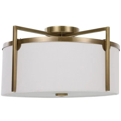 Colfax - 3 Light Semi-Flush Mount Uttermost 22283 — 第 1/4 张图片