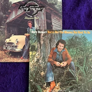 2x LOT of GARY STEWART You're Not the Woman You Used to Be / Steppin Out TESTED - Bild 1 von 7