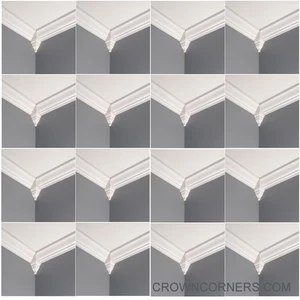 16 inside crown corner blocks CROWNCORNERS. Fits 3 5/8" molding. FREE SHIPPING! - Picture 1 of 6