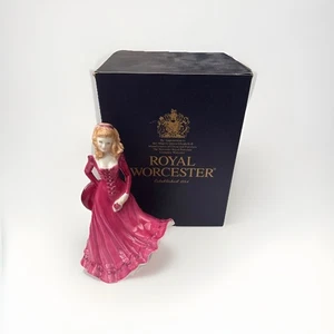 Royal Worchester Les Petites Collection 1996 Rebecca Mint In Original Box - Picture 1 of 9