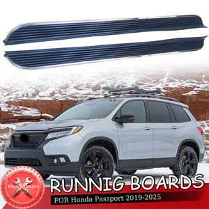 2PCS Fixed Running Boards Fits for Honda Passport 2019-2025 Side Steps Nerf bar - Picture 1 of 9
