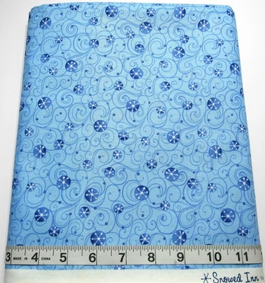 Snowed Inn Maryjo Tuttle BTY Connecting Threads Cotton Sew Quilt Craft Fabric - Image 1 of 3