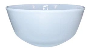Vintage FIRE KING Anchor Hocking DEEP White Milk Glass Bowl 6" Oven Proof USA - Picture 1 of 7
