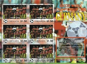 GRANADA - 2006 MNH "Copa Mundial de Fútbol FIFA - TRINIDAD/TOBACO" ¡Hoja de Recuerdo!! - Imagen 1 de 1
