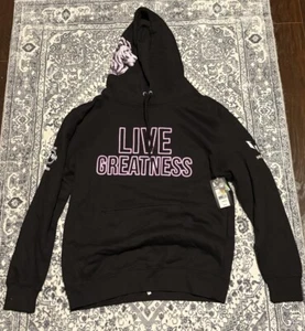 Medium M Lionel Messi Special Edition Hoodie Sweatshirt Live Greatness Hard Rock - Picture 1 of 6