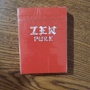 Zen Pure Playing Cards by EPCC Expert Playing Cards - Very Rare New - Bild 1 von 4