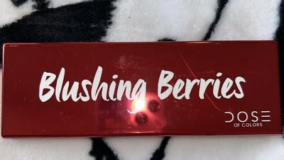 DOSE OF COLORS Blushing Berries Eyeshadow Palette 5 Shades Matte - Image 1 of 3