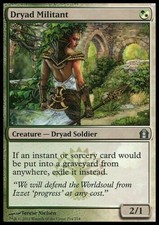 Dryad Militant ~ Return to Ravnica [ NM ] [ Magic MTG ] [ Rare ]