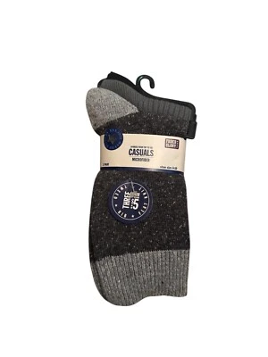 Calcetín informal de microfibra Faded Glory 3 pares varios colores Foto 1 de 2