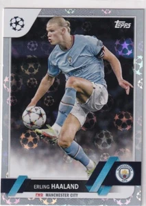 Topps Champions Compétition 22/23 Numéro 99 Erling Haaland Starball Fleuret - Picture 1 of 2