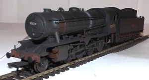 BACHMANN 32-259ASF WD AUSTERITY 2-8-0 LOCOMOTIVE 90074 BR BLACK WEATHERED SOUND - Picture 1 of 5