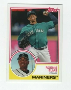 2015 TOPPS ARCHIVES RETRO 1983 ROENIS ELIAS SEATTLE MARINERS #222 - Picture 1 of 12