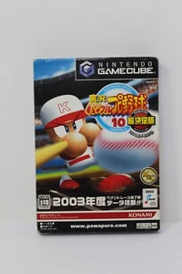 GameCube Jikkyou Powerful Pro Yakyuu 10 Ketteiban Japanese REGION LOCK - Picture 1 of 3
